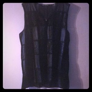 Leather vest